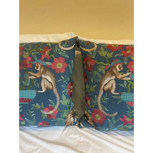 Pillows Set of 2 Decorative Throw Pillows Duck Feathers/Down NEW - Picture 5 of 12